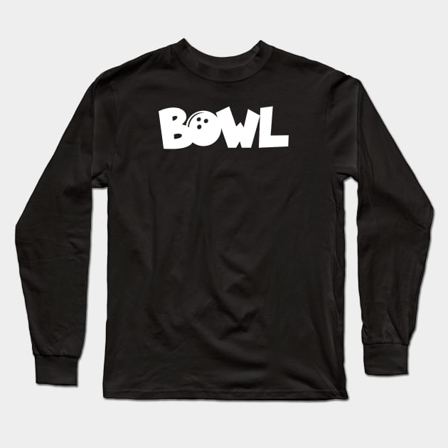 Bowling bowl Long Sleeve T-Shirt by maxcode